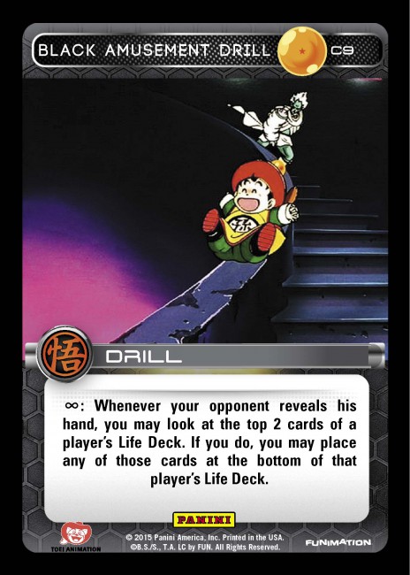 Black Amusement Drill (FOIL)